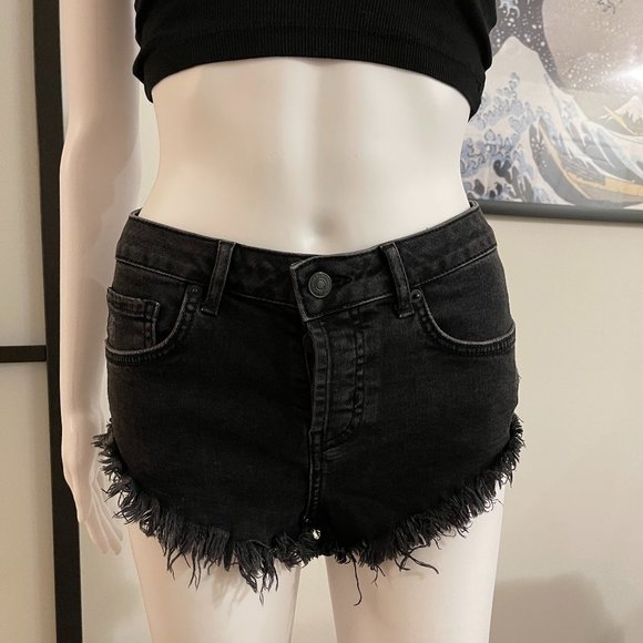 forever 21 dark grey / charcoal shorts - Picture 1 of 5